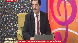 Rafet Duman Piyanist Orhan A Teşekkür Mesajı Dernek Tv 26 Aralık 2015