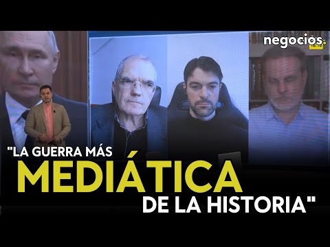 "La guerra entre Rusia y Ucrania es la m&aacute;s medi&aacute;tica de la historia de la humanidad". Bistoletti