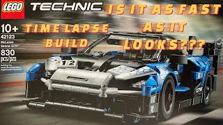 Lego Technic McLaren Senna GTR Time Lapse Build