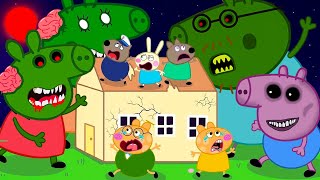 Zombie Apocalypse, Peppa Pig Family Turns Into ZOMBIE🧟‍♀️ | Peppa Pig Funny Animation