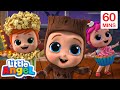 Halloween Song | Little Angel | Kids Learn! | Nursery Rhymes | Sing Along