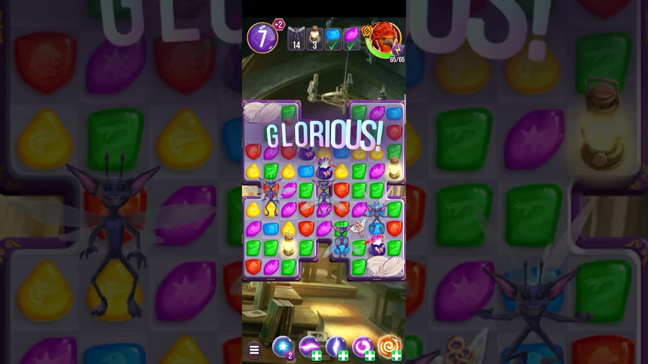 Harry Potter: Puzzles & Spells level 1175 no boosters