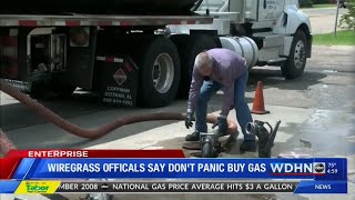 Dothan, Enterprise gas stations recovering from panic buyers
