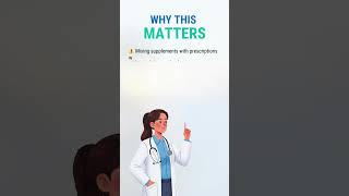 Supplements & Medicines: What You Must Know | UK Pharmacist Advice | pHarmatonic Online Care #shorts