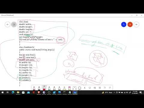how to declare methods in java||calculate volume of box in java || calling methods in java