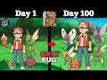 ⏳ Pokémon Fire Red BUT ONLY Bug Types 🐞 | Can I Win in 100 Hours? 🔥