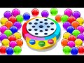 Learn Colors With Dancing Balls Finger Family Song Educational Videos For Kids By Kidscamp