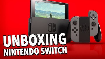 UNBOXING: NINTENDO SWITCH! (com @marcelcampos)