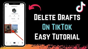 How to Delete Drafts on TikTok !