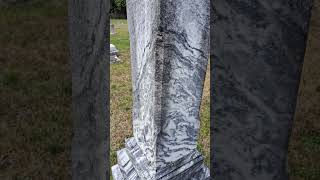 Creepy Image on William R. Davis's Tombstone #chatsworthga #murraycounty #cemeteries #creepy