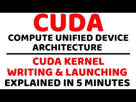 CUDA Kernel ll Writing and Launching Explained in 5 Minutes (Hindi ...