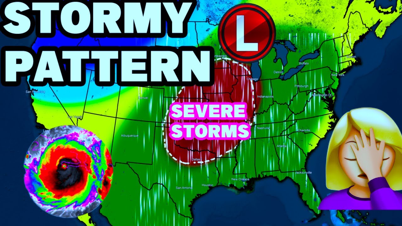A Huge Weather Pattern Will Bring Severe Storms! - YouTube