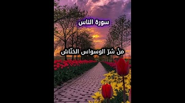 سورة الناس_سعد الغامدي |لدفع العين والحسد#سورة_الناس #سعد الغامدي