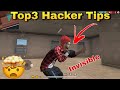 TOP 3 HACKER TIPS  IN FREE FIRE  || BEST AND SECRET HACKER TIPS AND TRICKS || ONE DAY GAMING