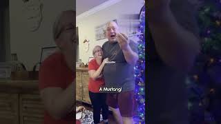 Famous Dad Surprised with his Dream Car MUSTANG 😲😍 #shorts #surprise Net Worth