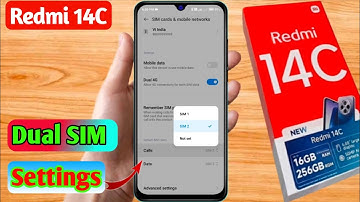 redmi 14c 5g dual sim call setting, redmi 14c 5g dual sim network problem