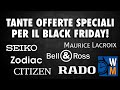 Le offerte speciali di WatchManiac per il Black Friday, non perdetevele!