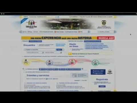 Tutorial Portal del Estado Colombiano