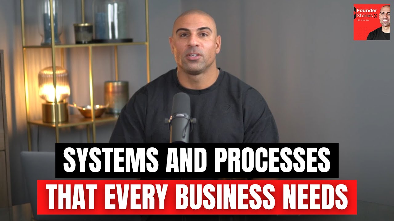 Systems and Processes that Every Business Needs - YouTube