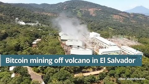 Bitcoin mining off volcano in El Salvador