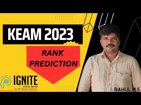 Keam 2023 Rank Prediction  Backed by Data Analysis and Precise Expected Marks and +2 Percentage