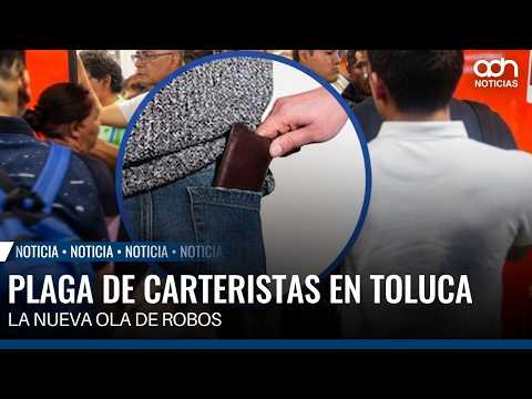 Watch your wallet! Thieves operating unchecked in the heart of Toluca