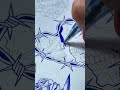 Ballpoint pen tattoo cartridges