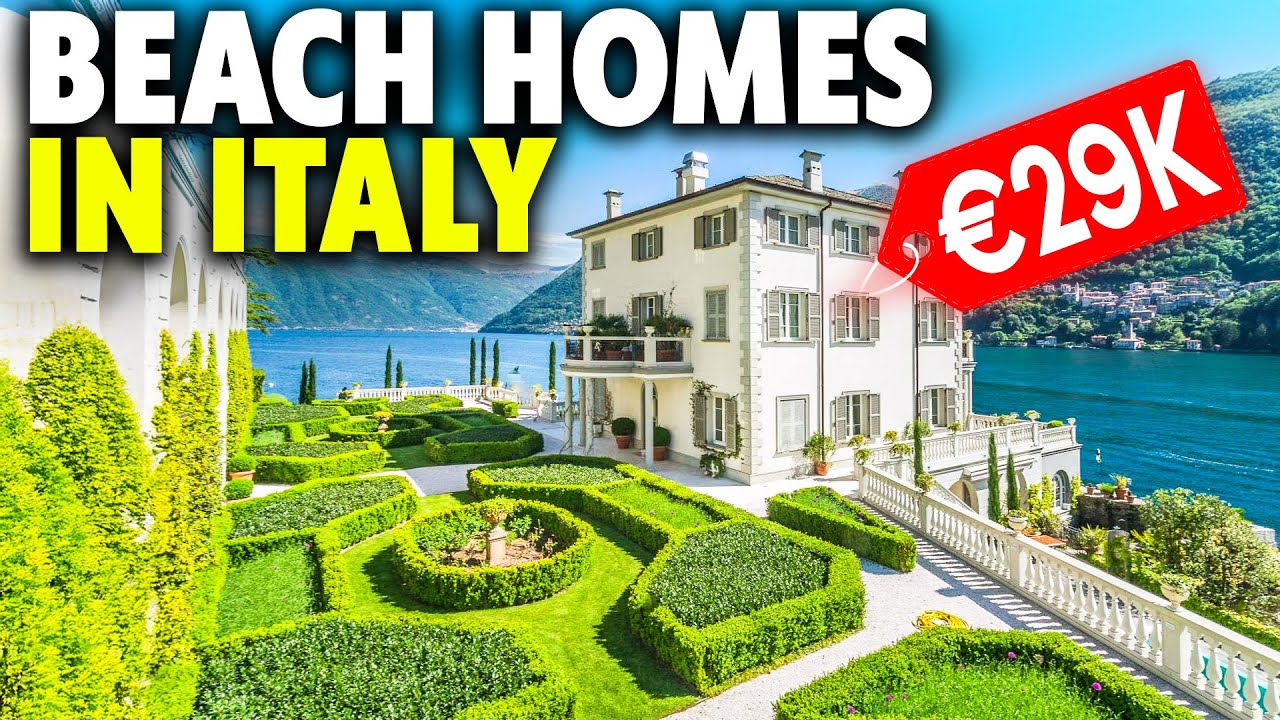 Никто не покупает эти пляжные дома в Италии от 29 000 евро, но они идеально подходят для выхода н...