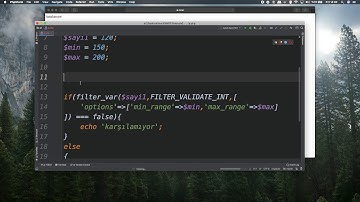 #PHP - FİLTRELEME İŞLEMLERİ #1