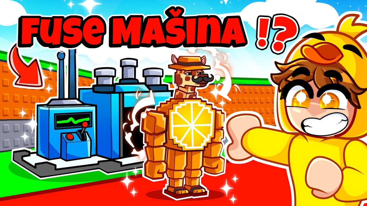 NOVA FUSE MAŠINA JE PREJAKA!!! Steal a Brainrot