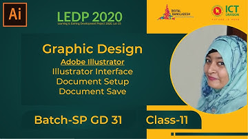 Illustrator Interface | Details (a-z) | Class 11 | Batch SP GD 31 | LEDP 2020 | Graphic Design Class