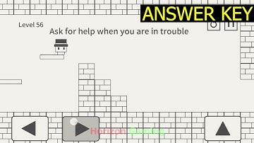 Brainy Hat Level Puzzle LEVEL 56 Ask for help when you are in trouble - Gameplay Walkthrough Android