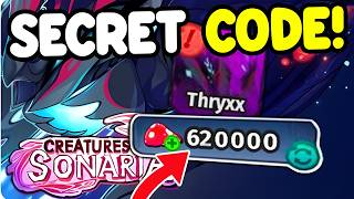 Creatures Of Sonaria ALL WORKING THRYXX CODES In JULY 2026! Roblox