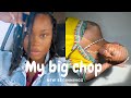 MY BIG CHOP TRANSFORMATION | Cutting off my locs for the new year