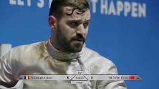 European Olympic Qualifier 2024 SMS - GOLD - Iulian Teodosiu ROU v Enver Yildirim TUR