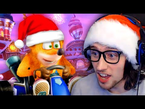 Crash Team Racing Christmas Tournament 