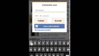 Demo Expat-Dakar.com app screenshot 1