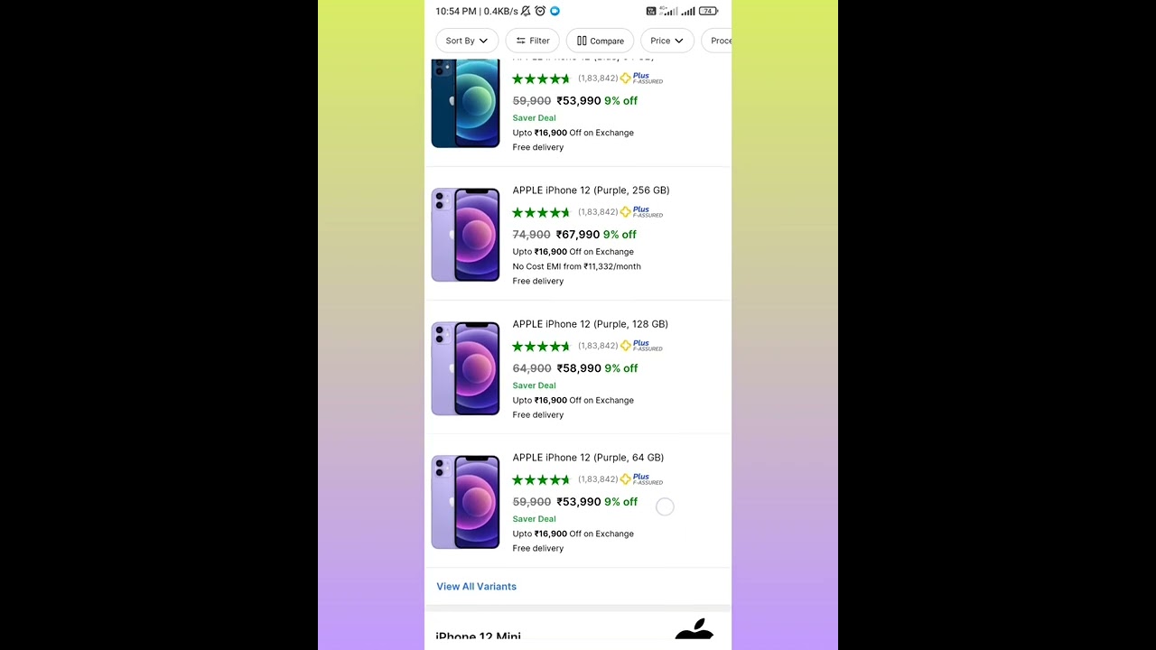 iPhone 12 || Flipkart Big Diwali Sale 2022 || Apple iPhone 12 Sale  Price at Flipkart