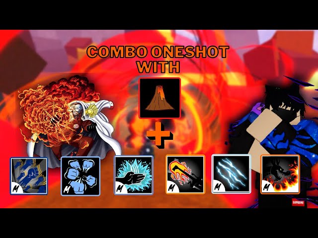 Best One Shot Combo Magma Awakening + Electric Claw』Bounty