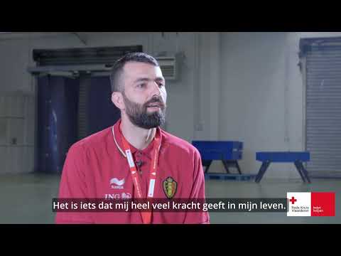 Ramazan en Obada, medewerkers opvangcentra Rode Kruis-Vlaanderen