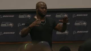 Mike Robinson Addresses the Seattle Seahawks