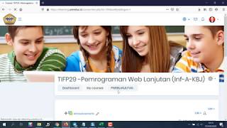 Cara Menambah Materi Kuliah di E-Learning UNIVED