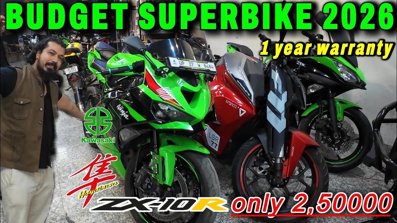 Second hand superbike under 2 lakhe ducati zx6r triumph1200 Harley Davidson ninja650 by moto1