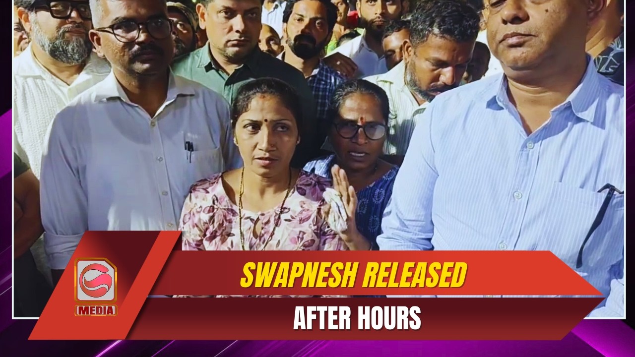 Swapnesh Released After Hours of Detention in Bicholim