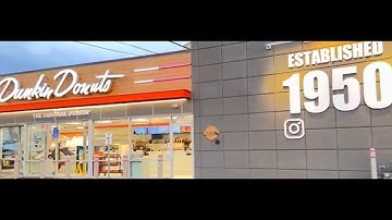 First ever Dunkin Donut Shop Established in Quincy, MA in 1950