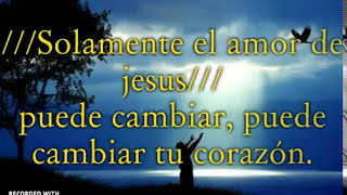 Miniatura de "Solamente el amor de Jesús - Letra - adoración"