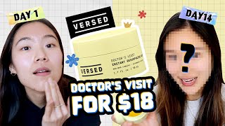 [Honest Review] 14 days WITH VERSED Doctor's Visit Instant Resurfacing Mask