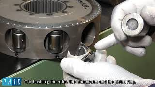 [POCLAIN ACADEMY] Proper clip removal and assembly on Poclain Hydraulics Motors