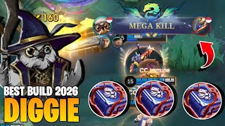 BEST Diggie Build 2026 Full Damage ! Build Top Global Diggie | Mobile Legends Gameplay