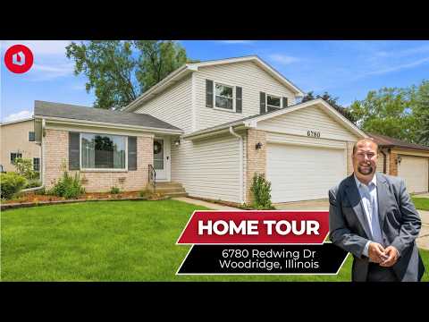6780 Redwing Dr, Woodridge, IL home video tour